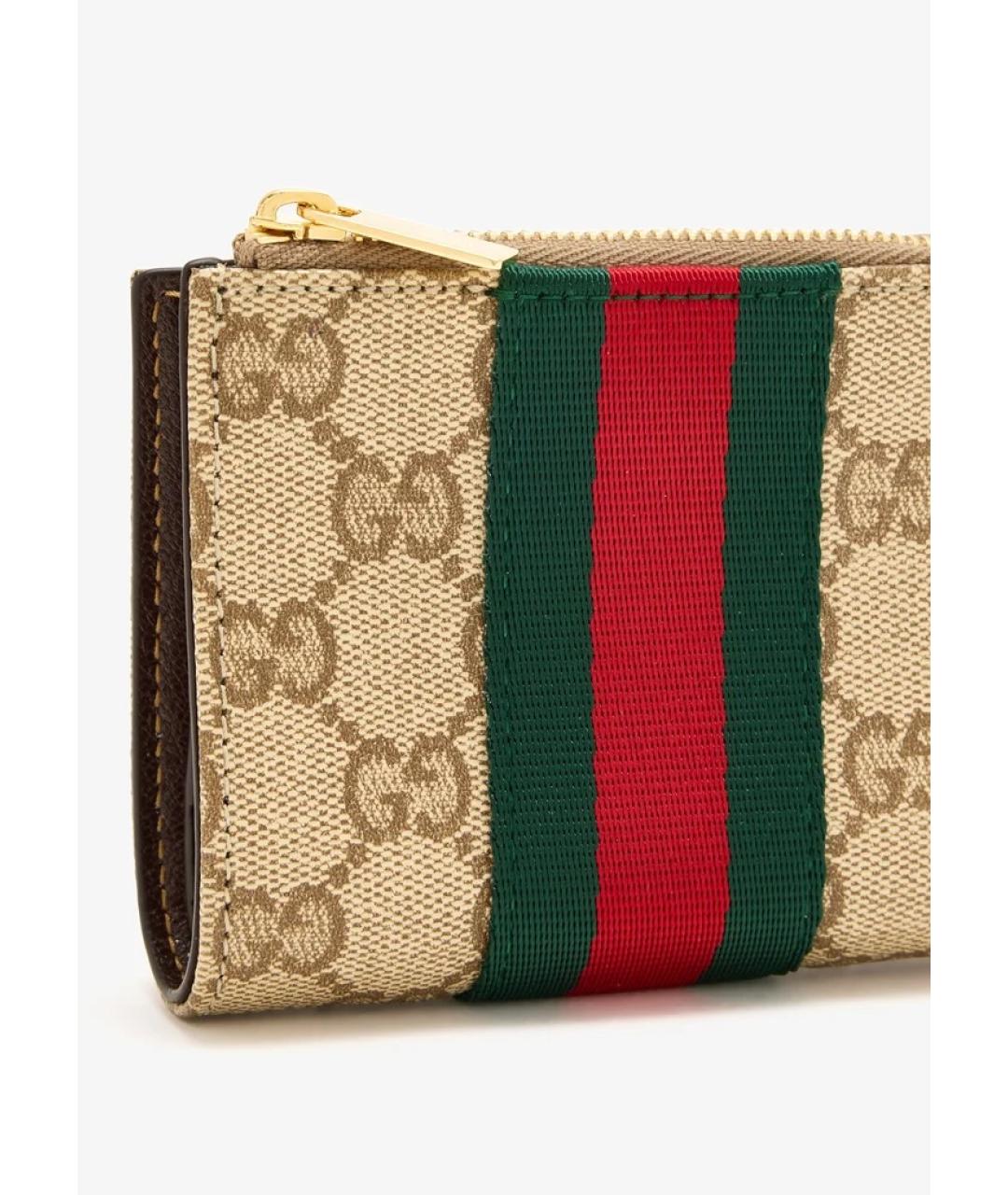 GUCCI Бежевый кошелек, фото 2