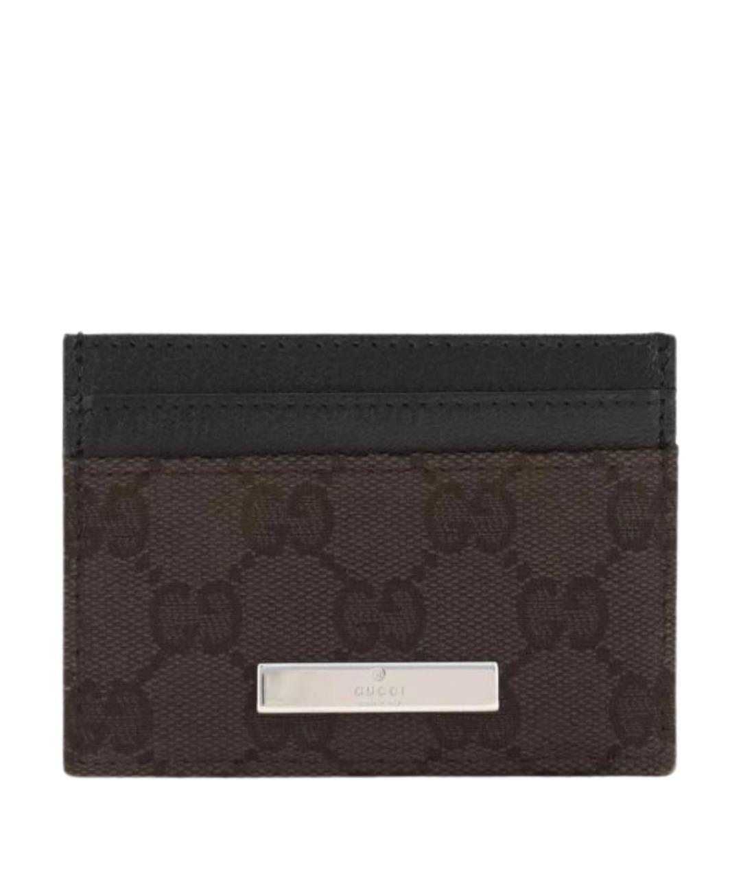 GUCCI Коричневый кардхолдер, фото 1