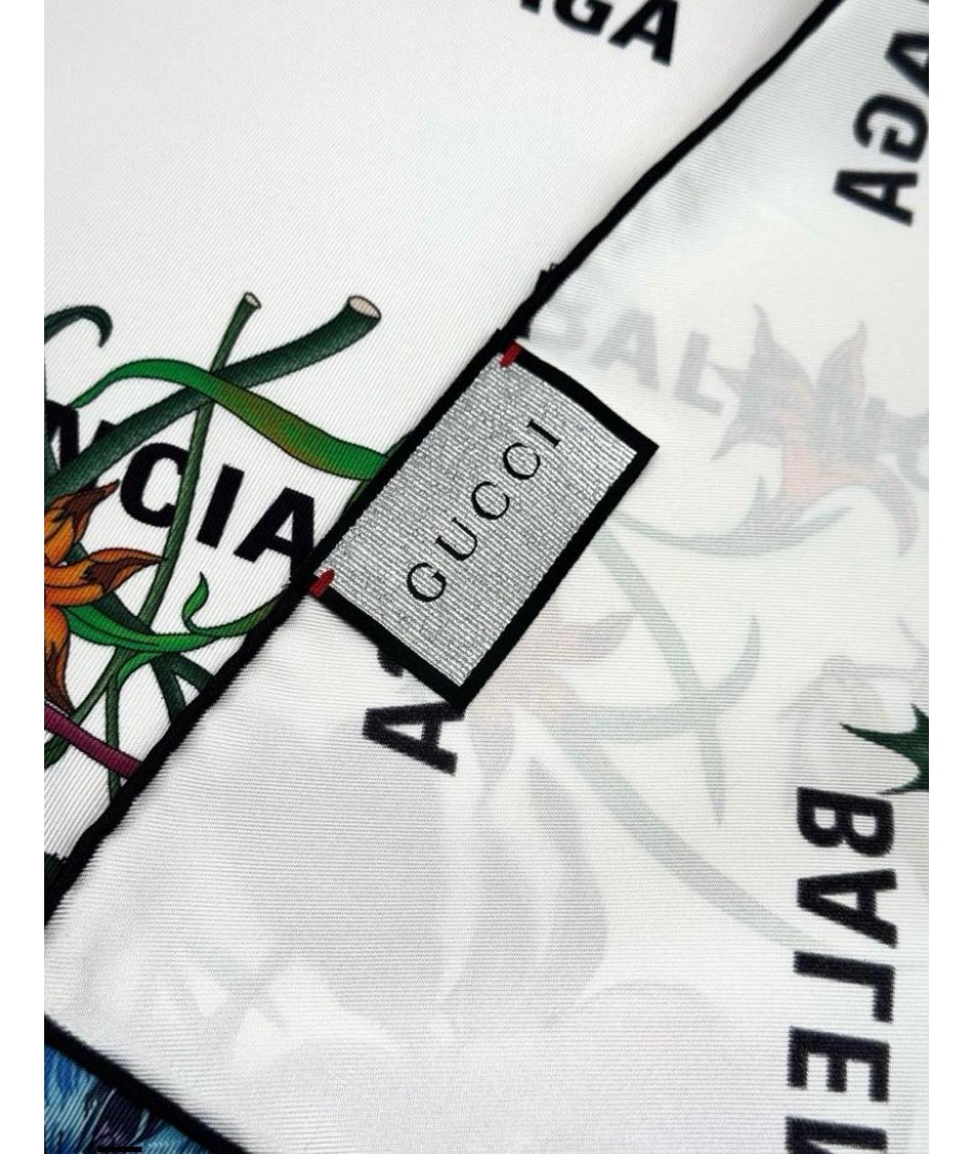 GUCCI Мульти шелковый платок, фото 2