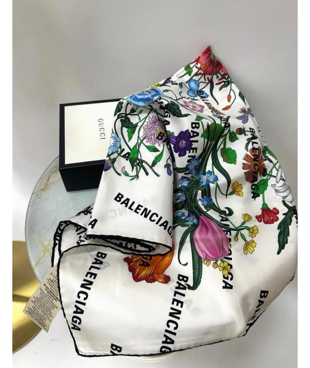 GUCCI Мульти шелковый платок, фото 5