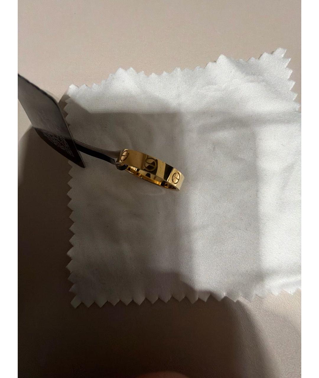CARTIER Золотое кольцо из желтого золота, фото 5