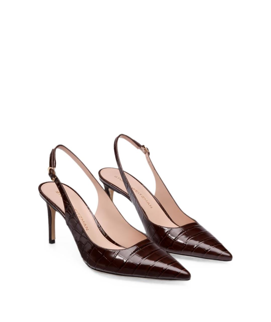STUART WEITZMAN Кожаные туфли, фото 3