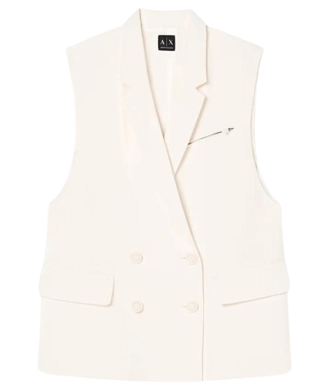 ARMANI EXCHANGE Белый жилет, фото 1