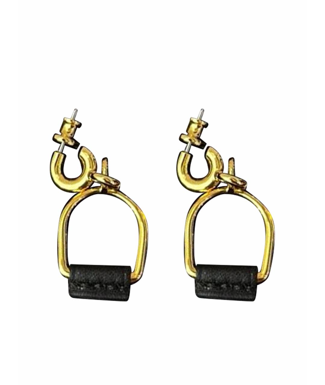 HERMES Золотые серьги, фото 1
