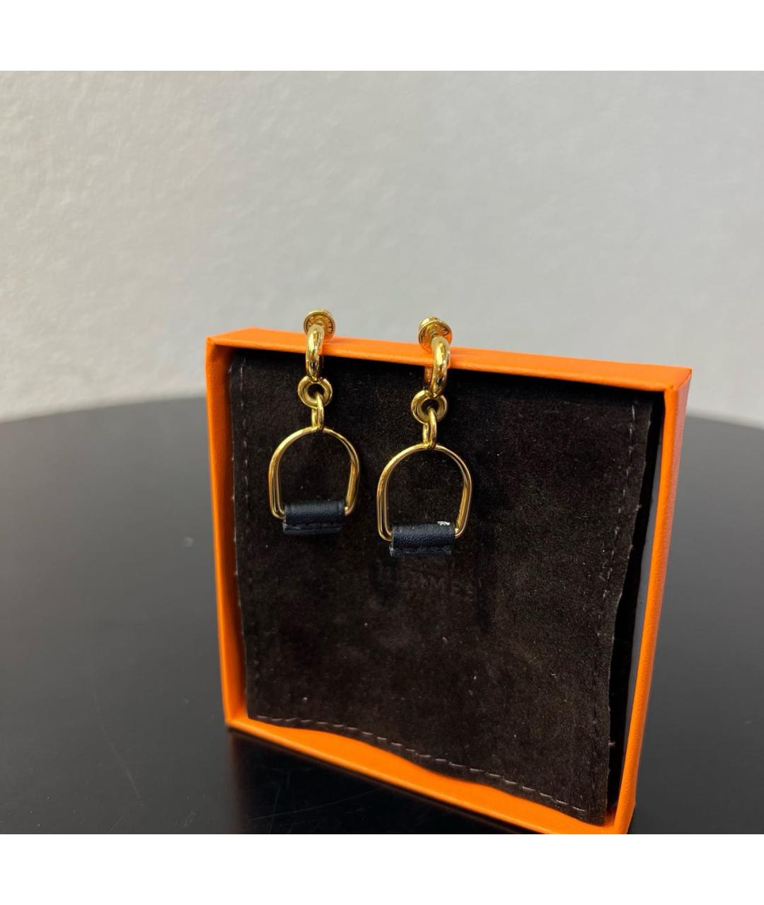 HERMES Золотые серьги, фото 5