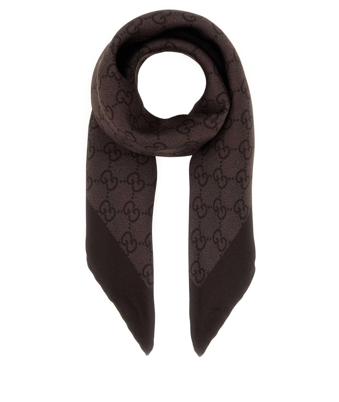 GUCCI Мульти шелковый шарф, фото 1