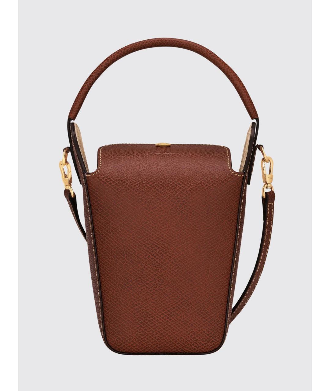 LONGCHAMP Коричневая сумка через плечо, фото 4