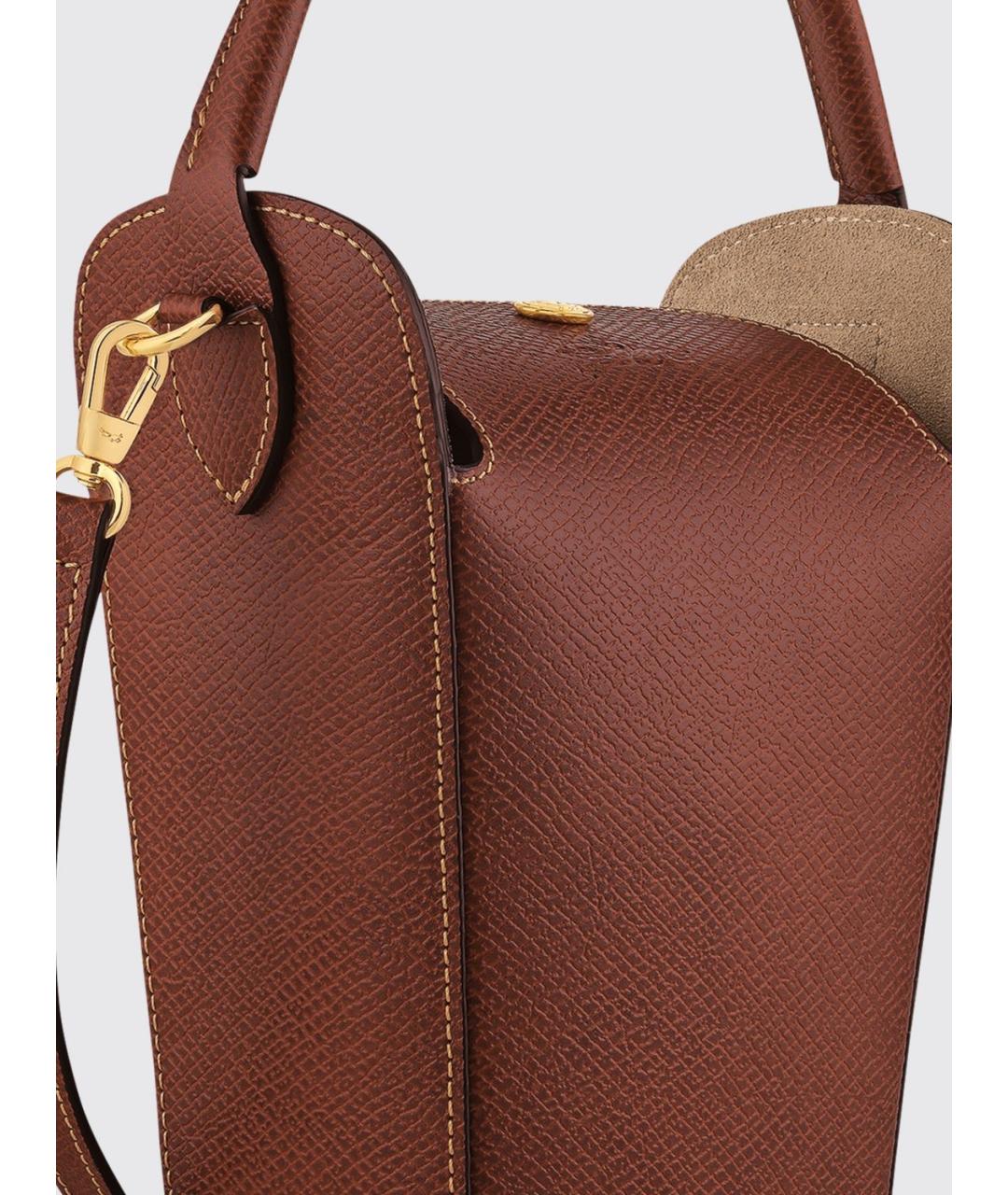 LONGCHAMP Коричневая сумка через плечо, фото 3