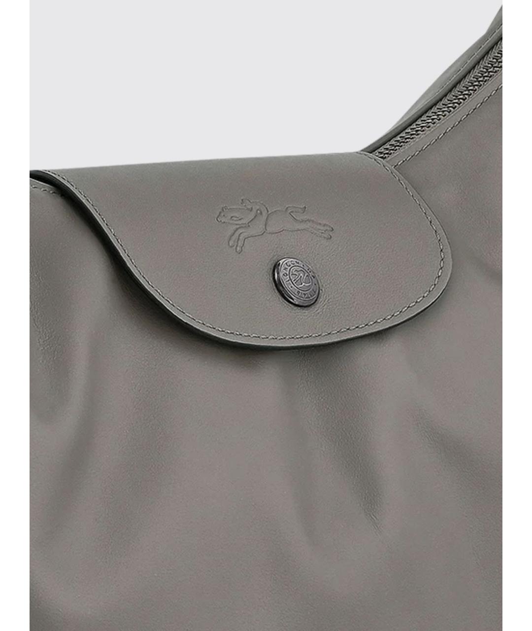 LONGCHAMP Серая сумка через плечо, фото 3