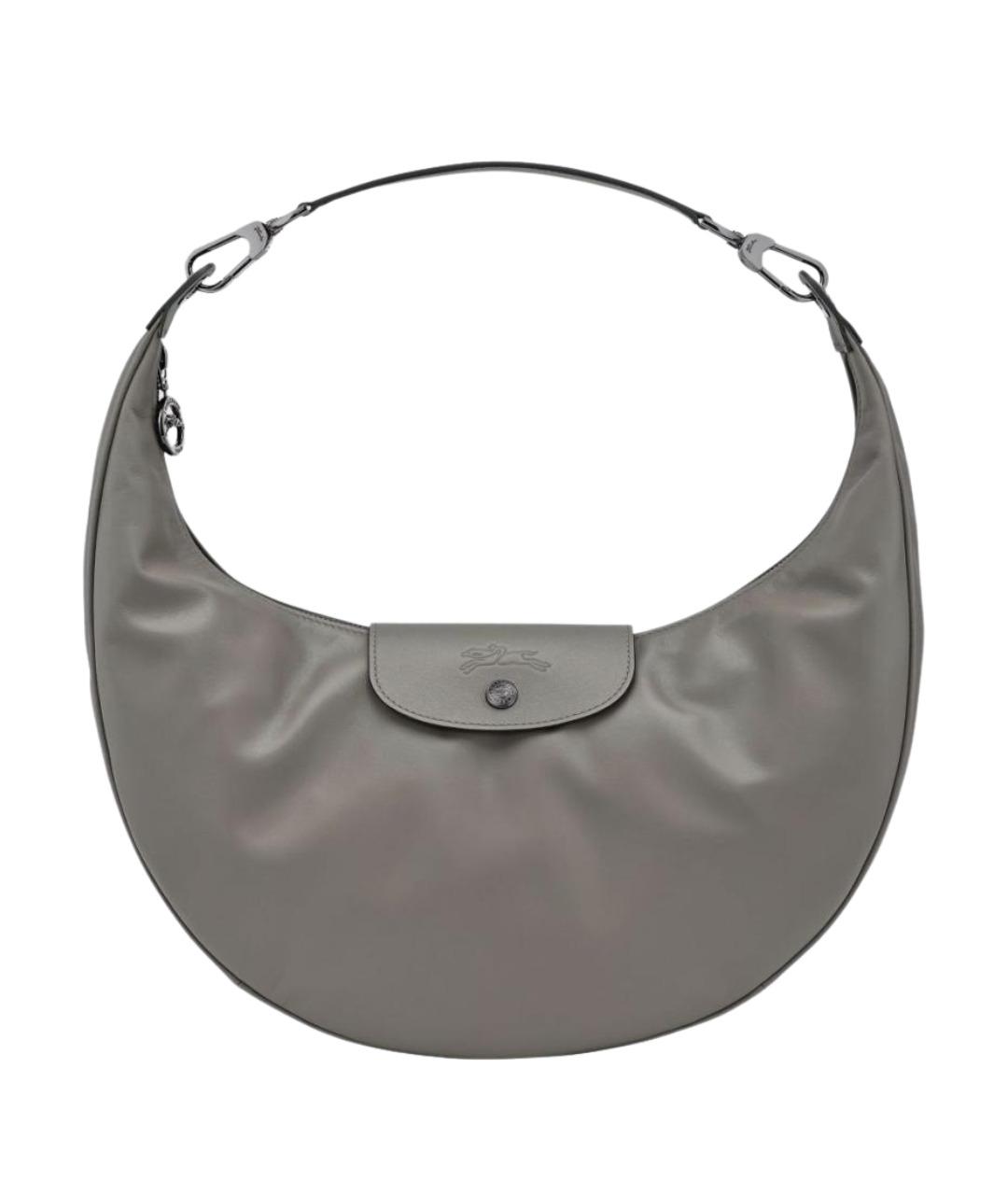 LONGCHAMP Серая сумка через плечо, фото 1