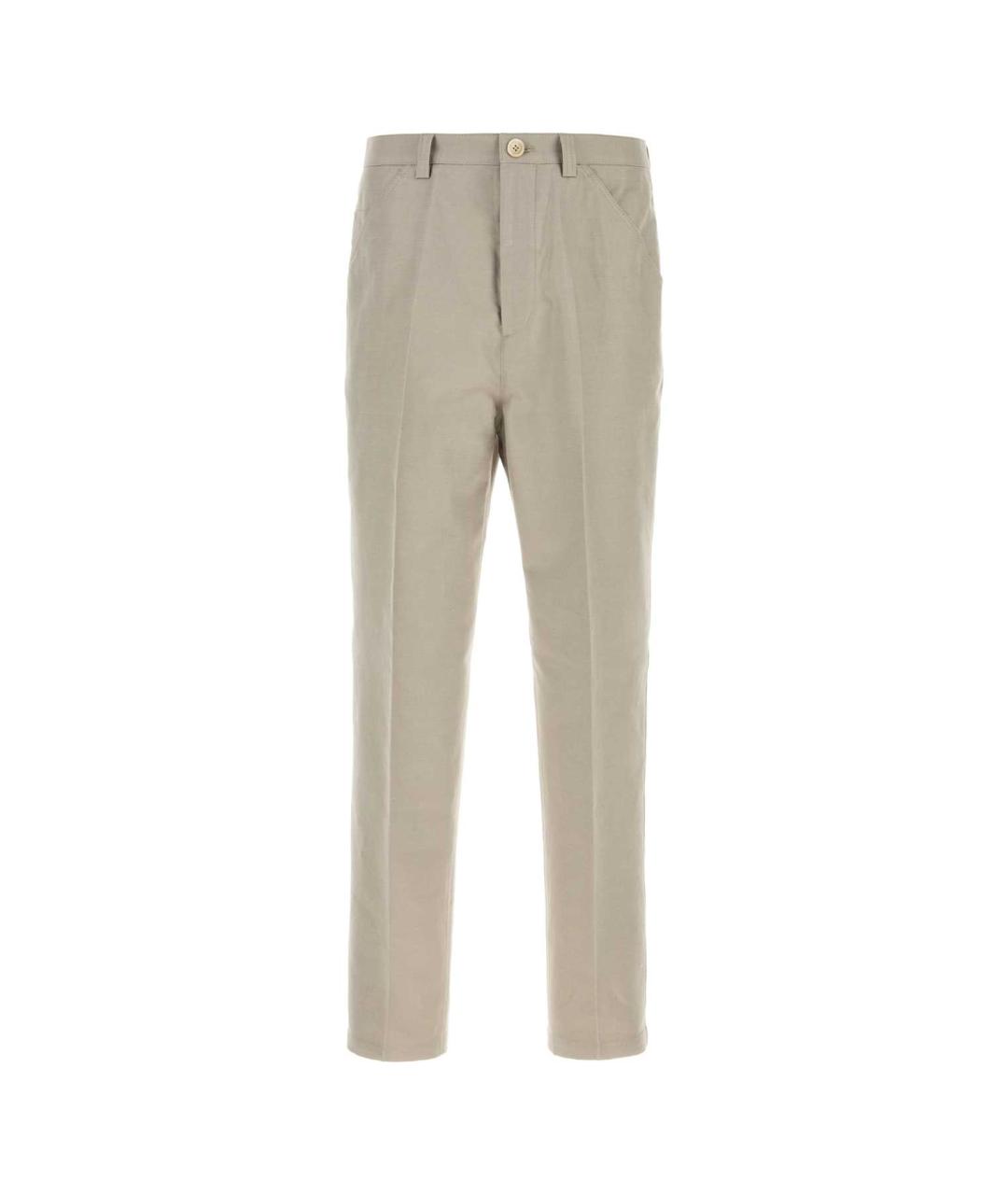 BRUNELLO CUCINELLI Мульти хлопковые повседневные брюки, фото 1