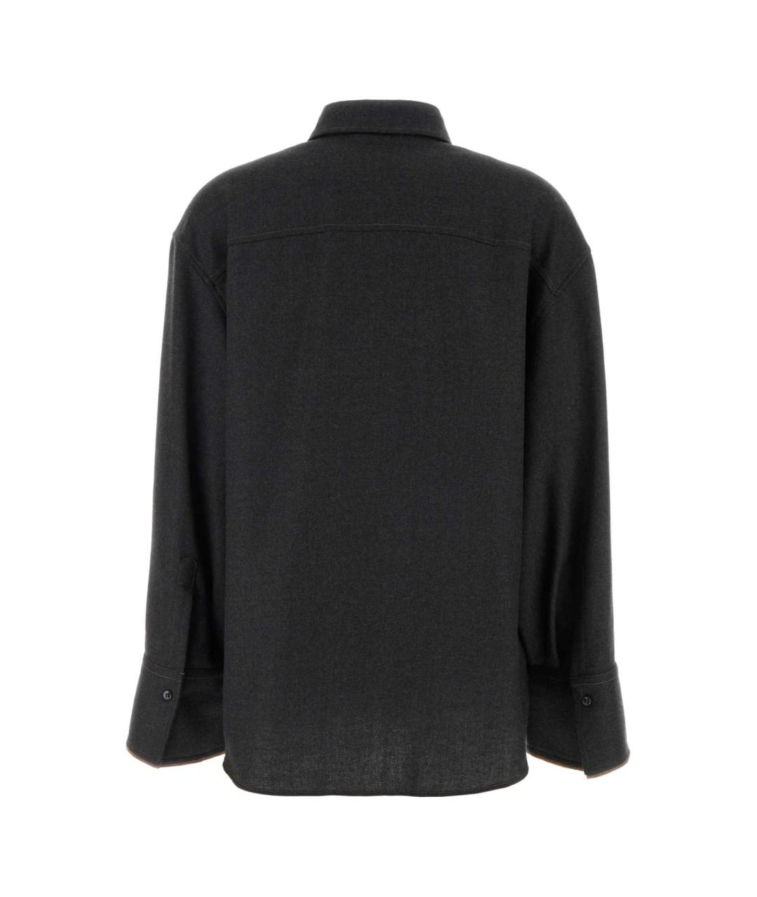 BRUNELLO CUCINELLI Серая рубашка, фото 2