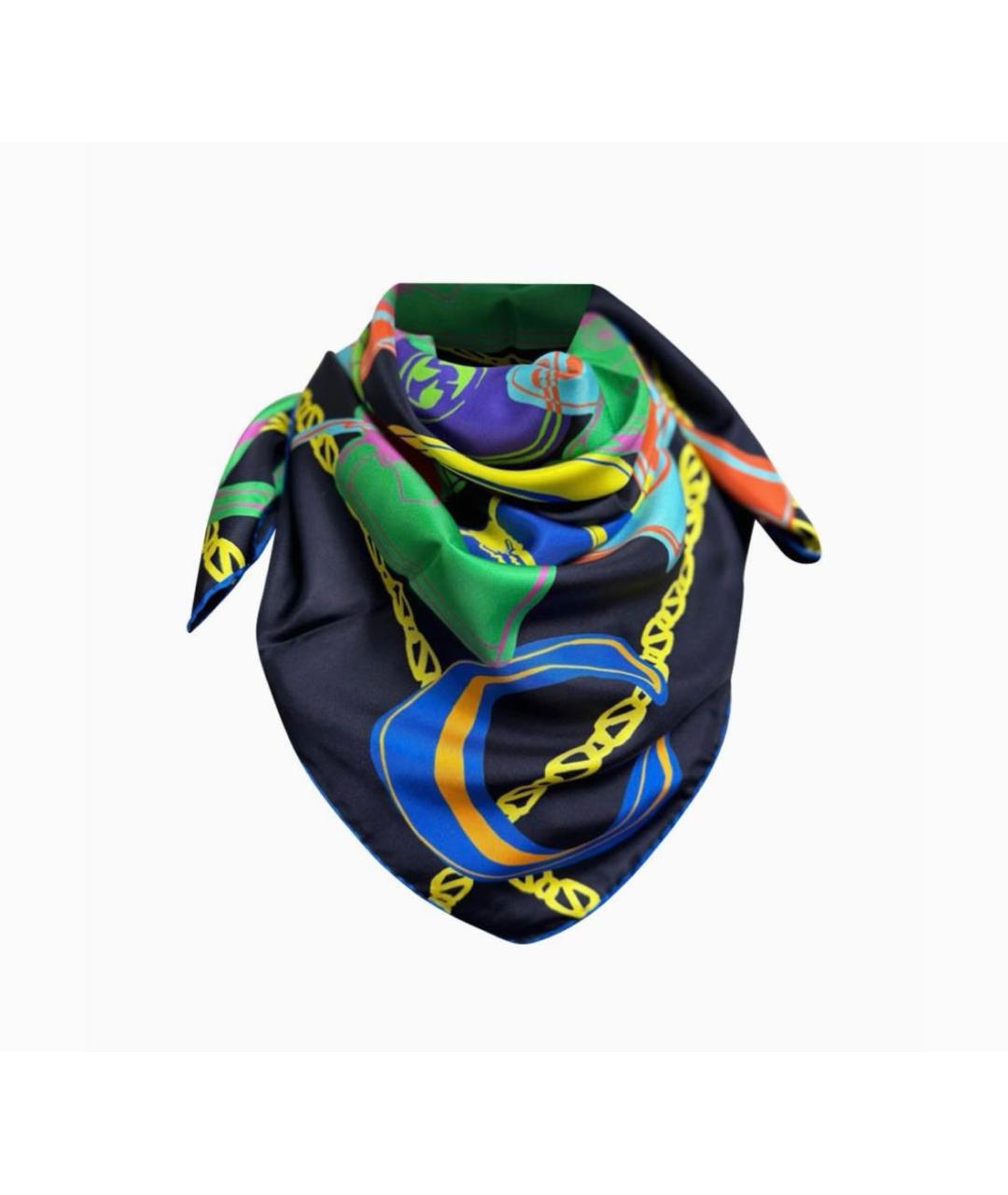 GUCCI Мульти шелковый платок, фото 1