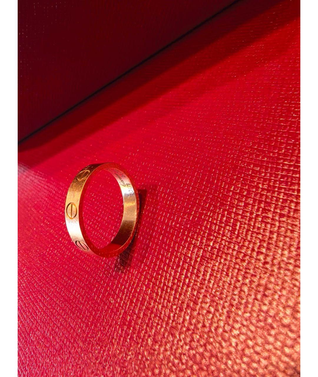 CARTIER Золотое кольцо из розового золота, фото 5