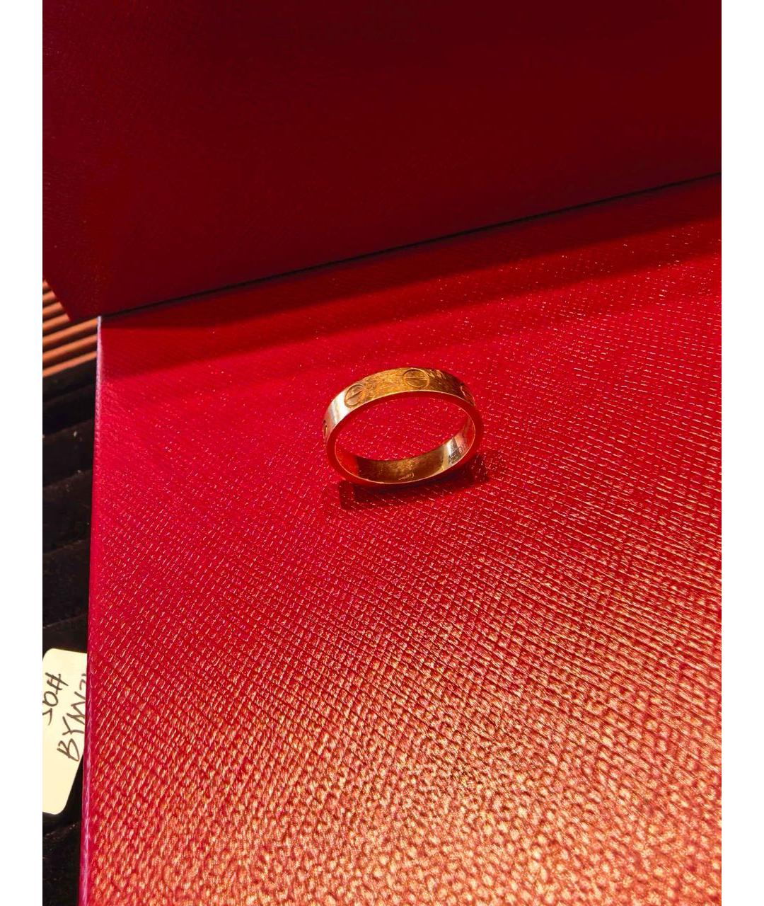 CARTIER Золотое кольцо из розового золота, фото 4