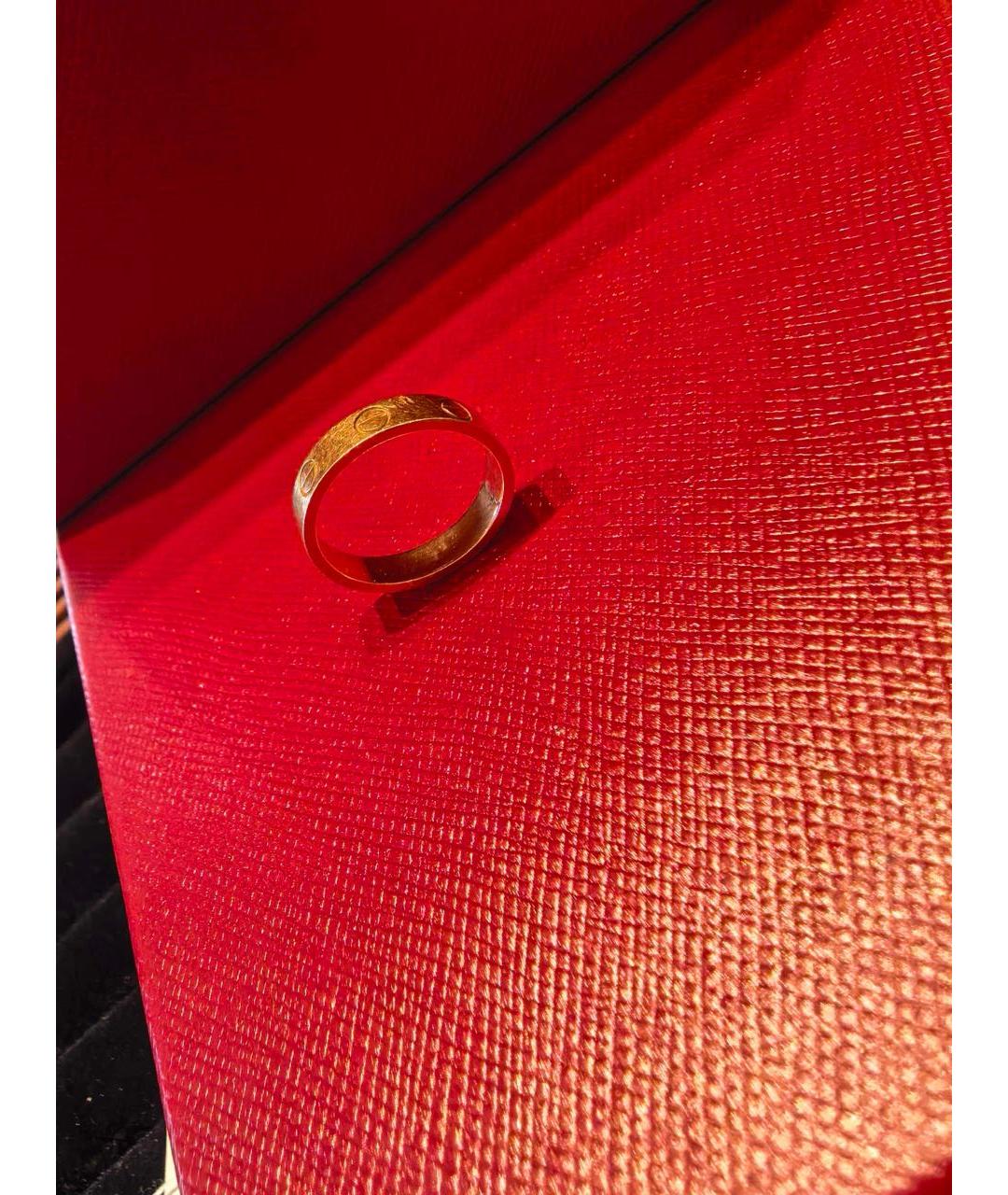 CARTIER Золотое кольцо из розового золота, фото 3