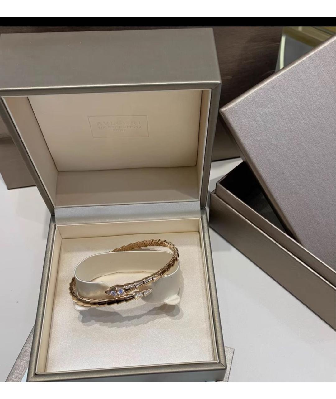 BVLGARI Золотой браслет из розового золота, фото 3
