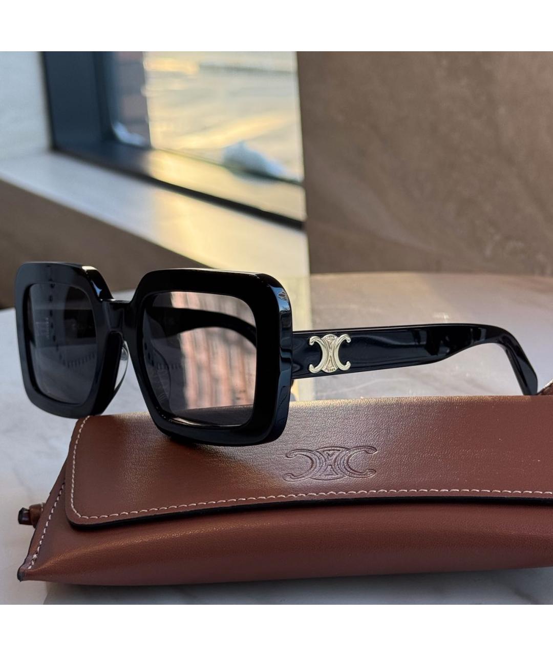 CELINE Черные солнцезащитные очки, фото 3