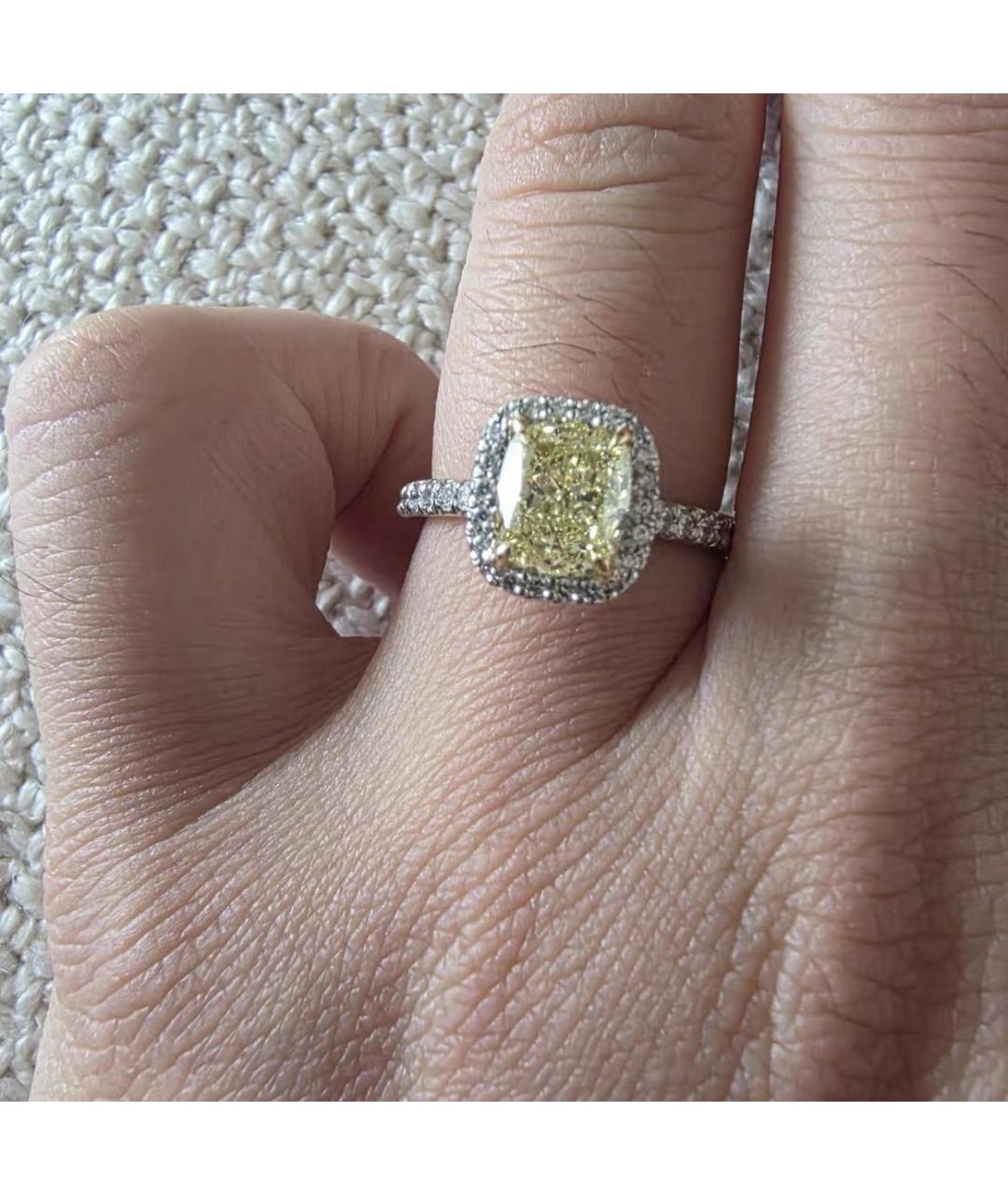 TIFFANY&CO Серебряное платиновое кольцо, фото 2