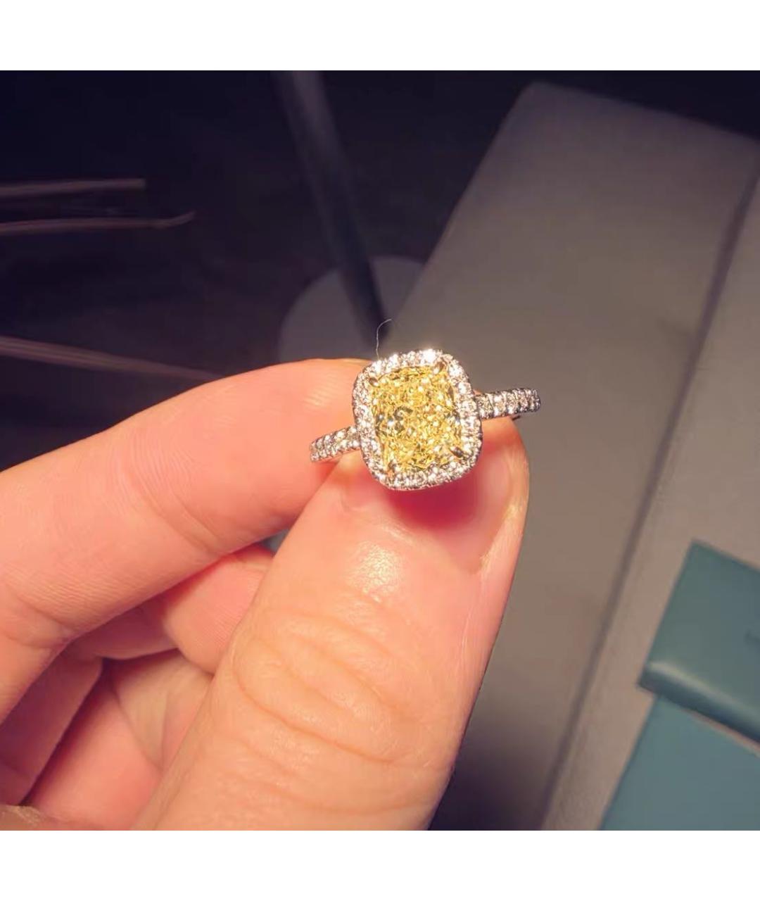 TIFFANY&CO Серебряное платиновое кольцо, фото 3