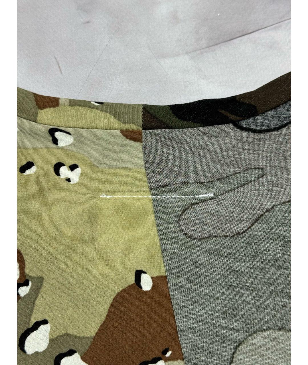 MM6 MAISON MARGIELA Мульти хлопковая футболка, фото 4