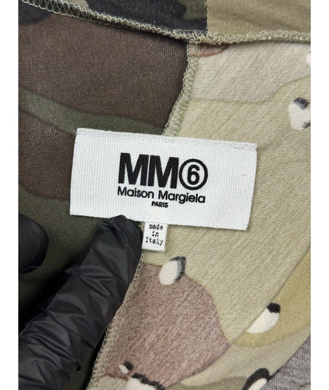 MM6 MAISON MARGIELA Мульти хлопковая футболка, фото 6