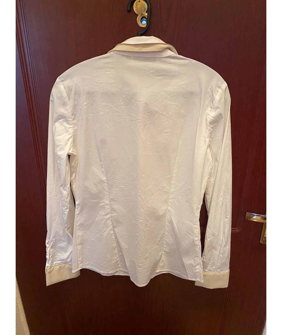 FABIANA FILIPPI Белая хлопковая рубашка, фото 2