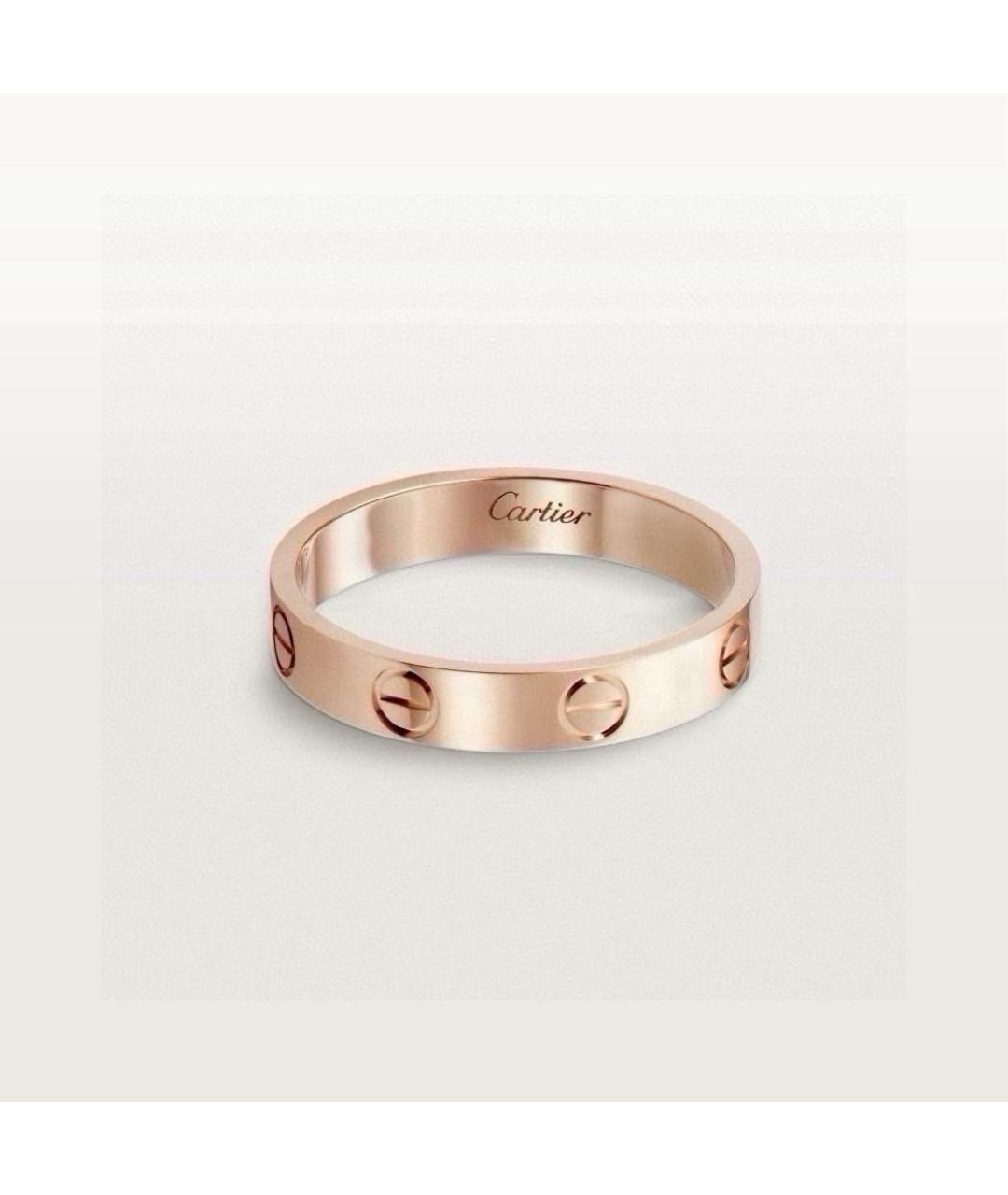 CARTIER Золотое кольцо из розового золота, фото 5