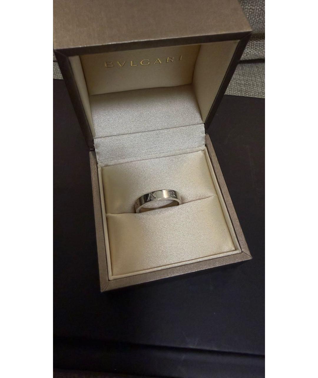 BVLGARI Серебряное кольцо из белого золота, фото 5