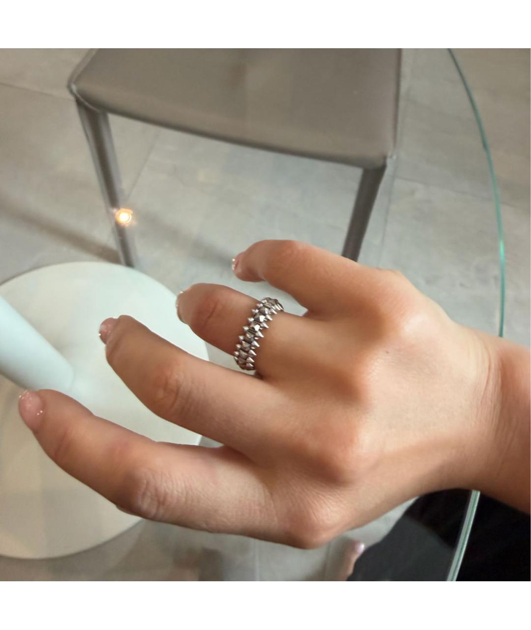 CARTIER Серебряное кольцо из белого золота, фото 5