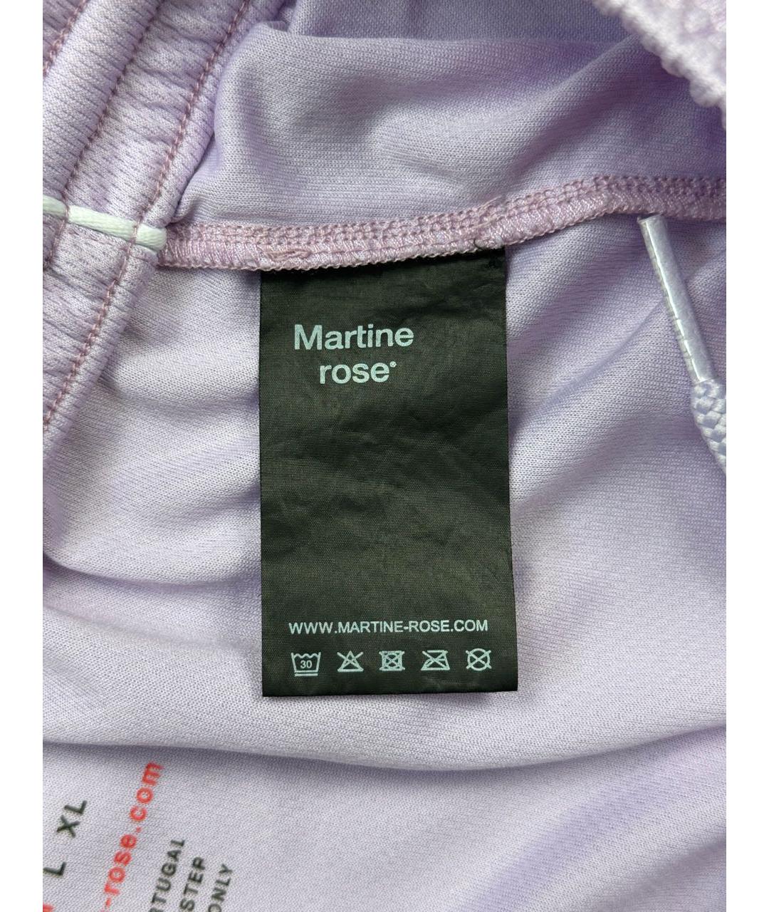 MARTINE ROSE Фиолетовые шорты, фото 7