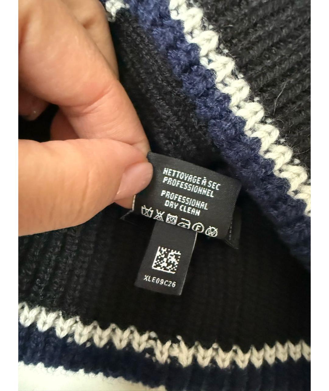 CHANEL Черная кашемировая шапка, фото 3