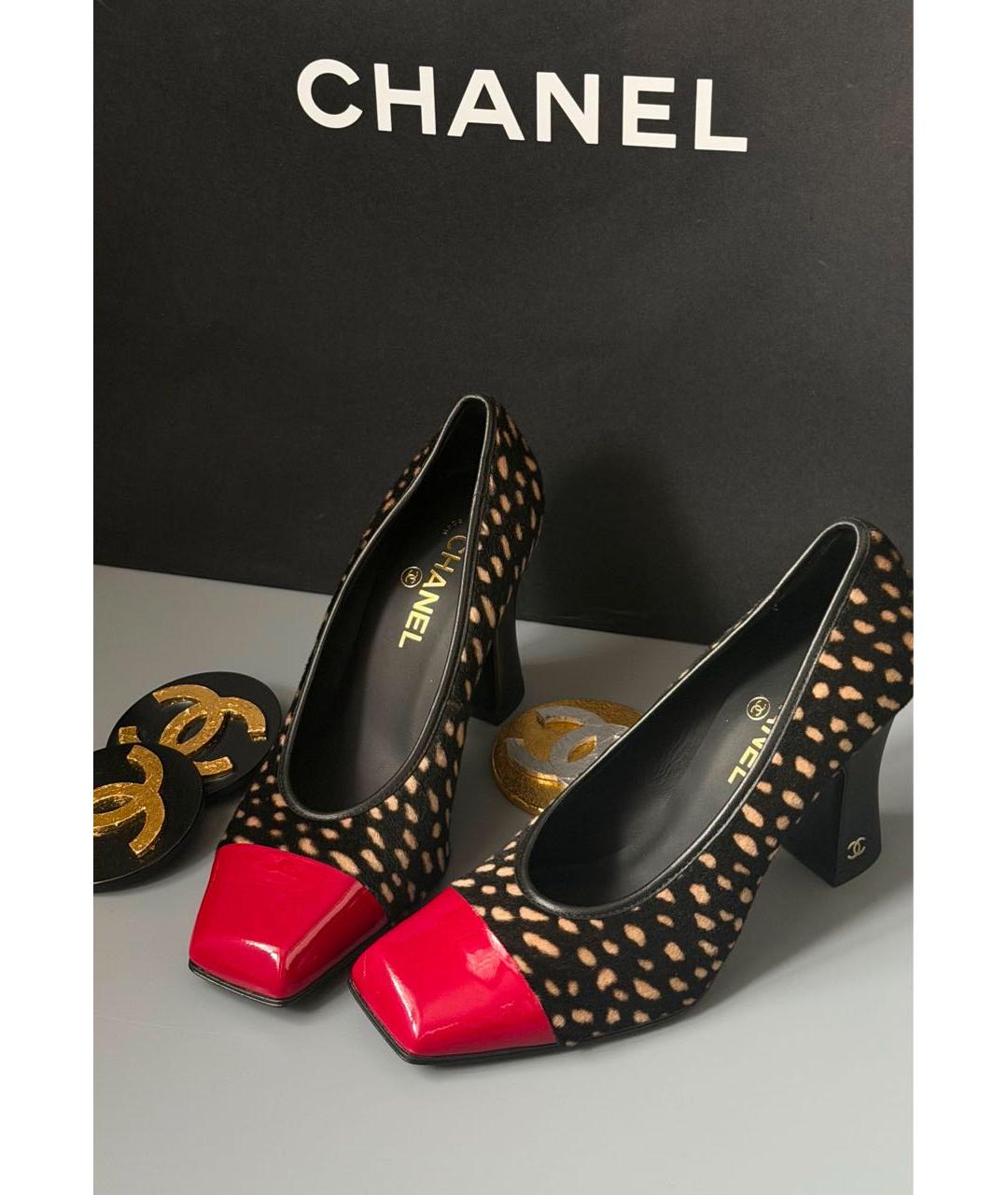 CHANEL Мульти туфли, фото 3