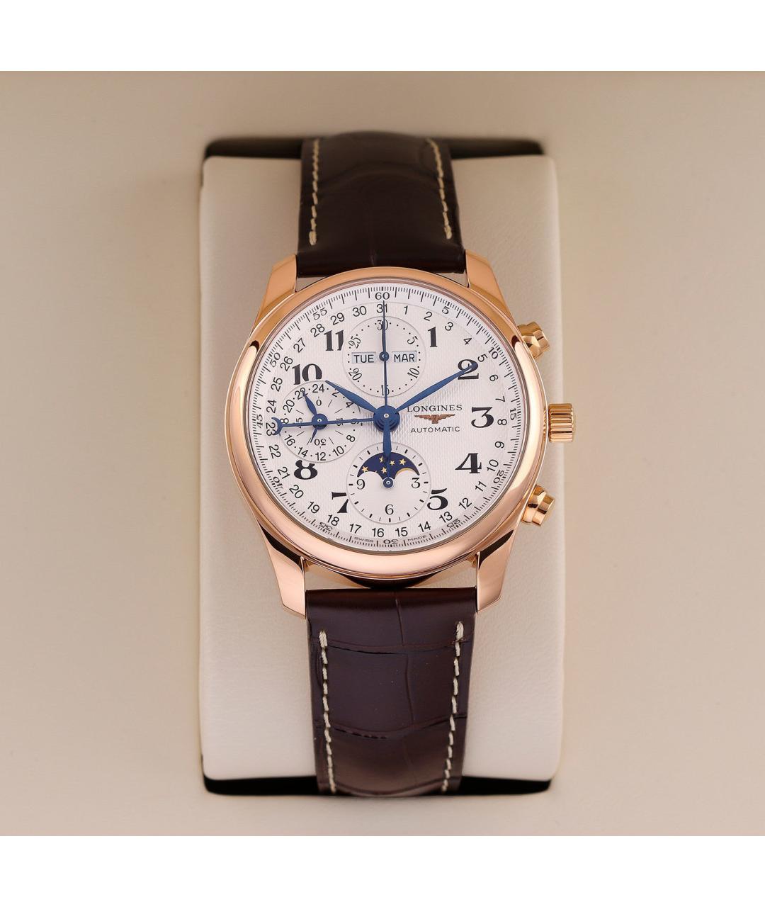 LONGINES Золотые часы из розового золота, фото 2