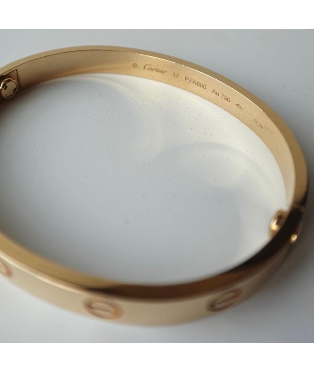 CARTIER Желтый браслет из желтого золота, фото 3