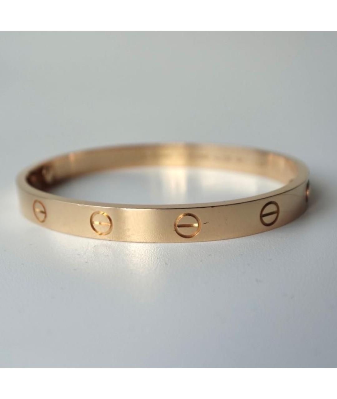 CARTIER Желтый браслет из желтого золота, фото 2