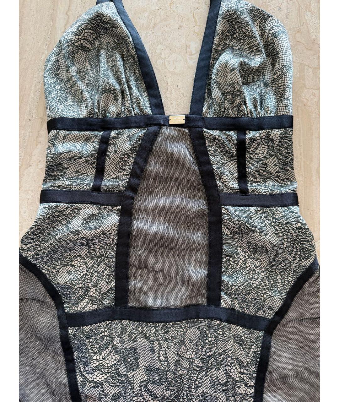 ELISABETTA FRANCHI Мульти коктейльное платье, фото 4