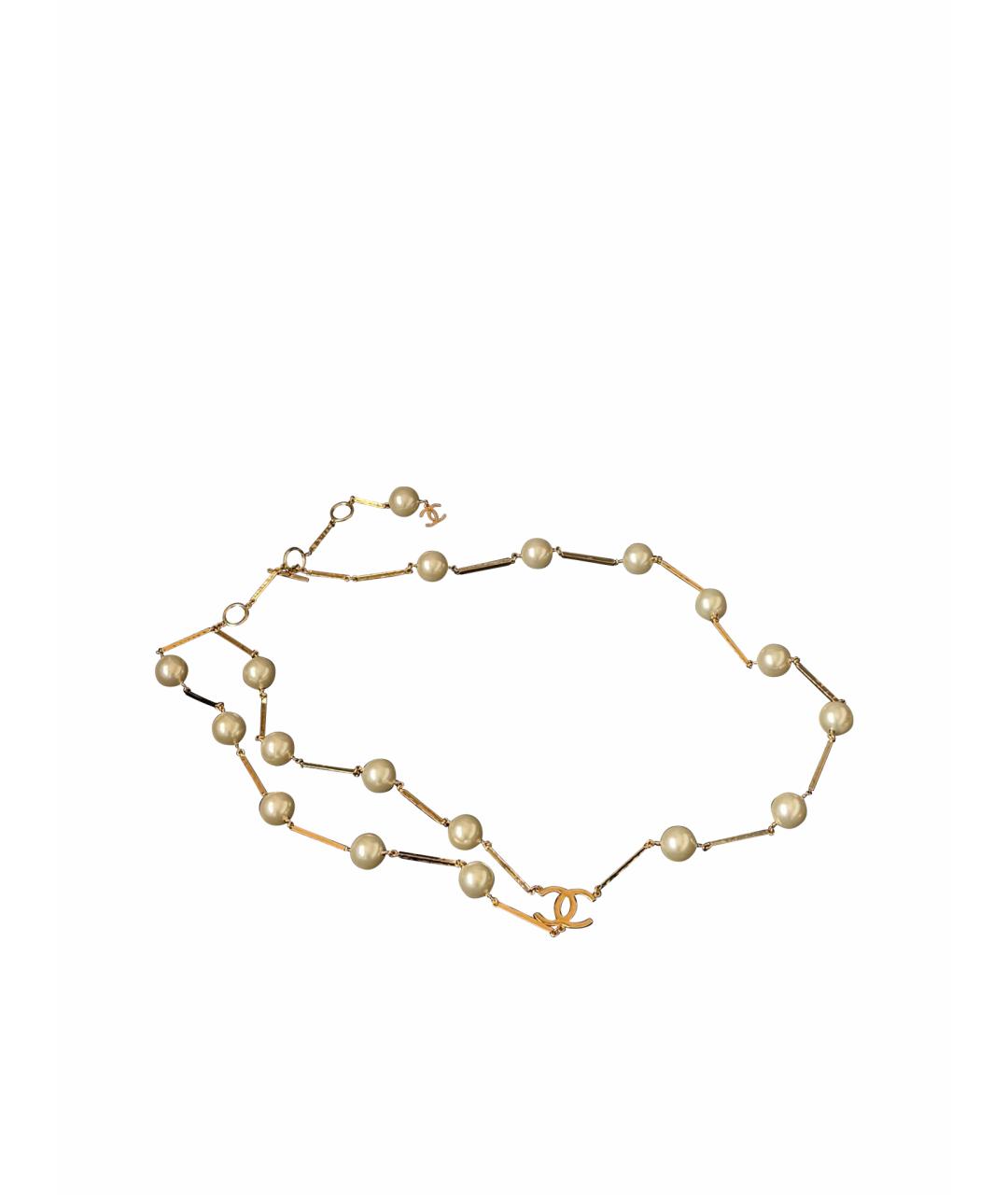 CHANEL Белый ремень, фото 1