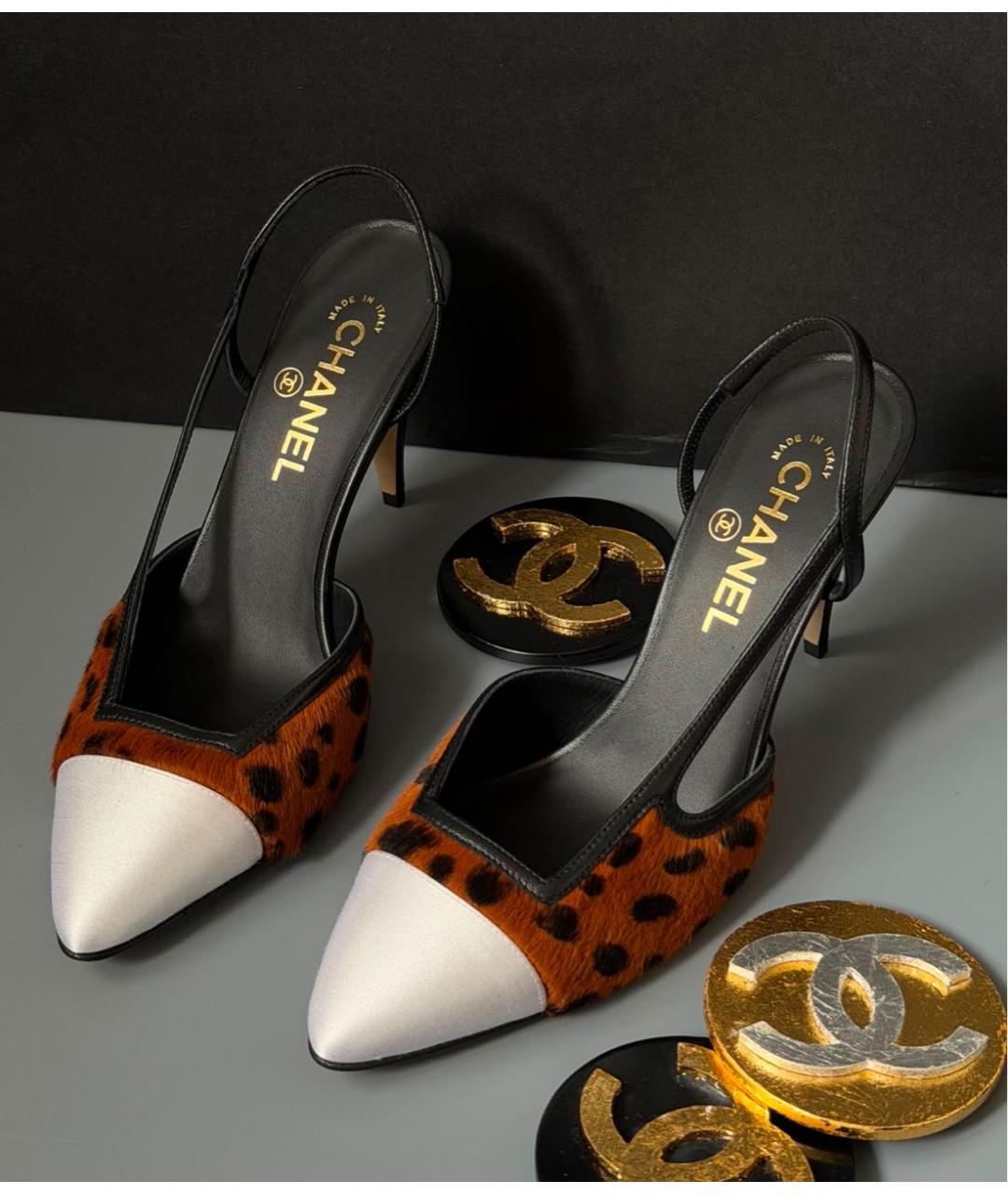 CHANEL Мульти туфли, фото 3