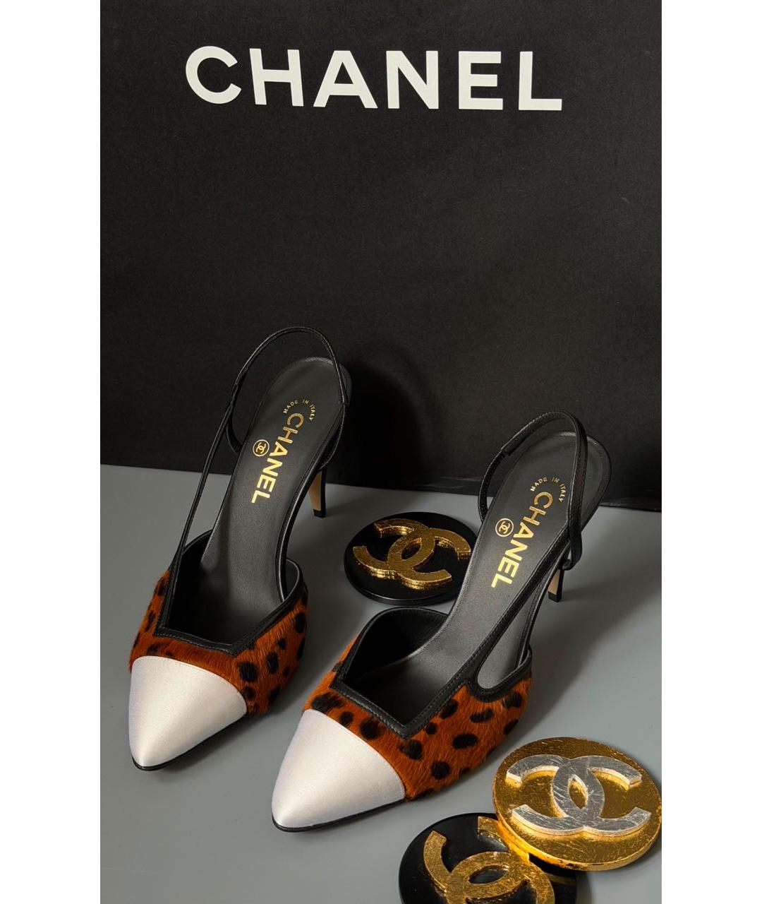 CHANEL Мульти туфли, фото 2