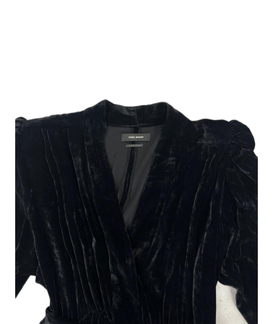 ISABEL MARANT Черное вискозное вечернее платье, фото 2