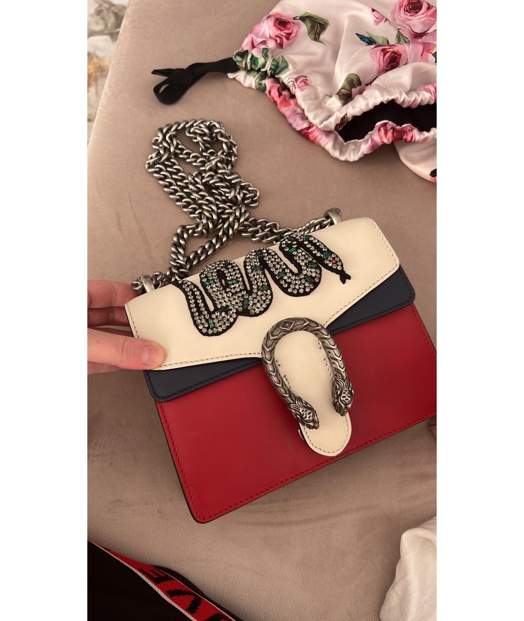 GUCCI Мульти кожаная сумка через плечо, фото 3