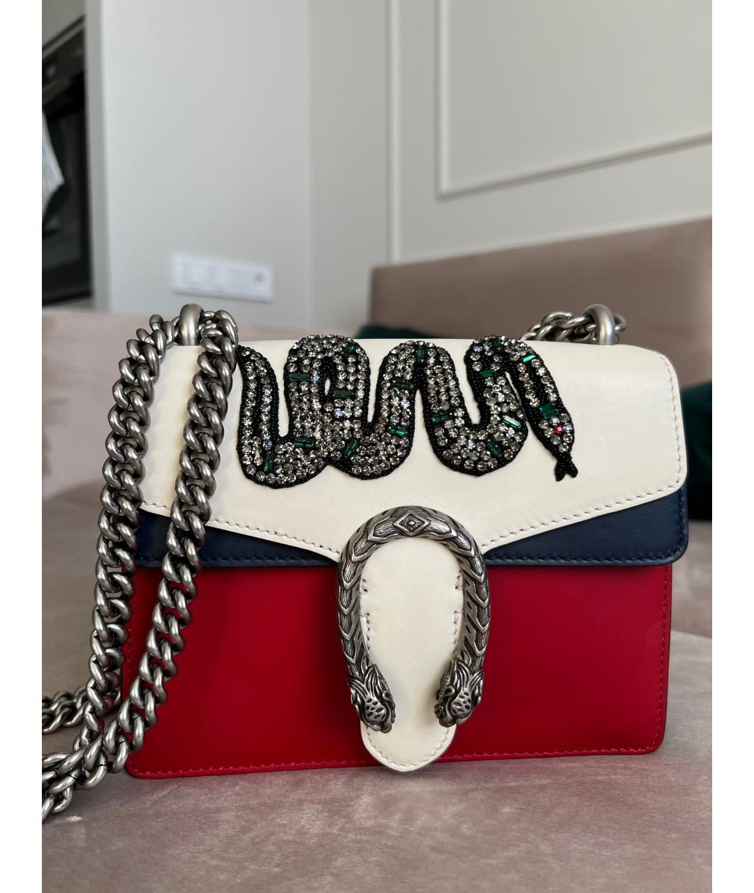 GUCCI Мульти кожаная сумка через плечо, фото 4