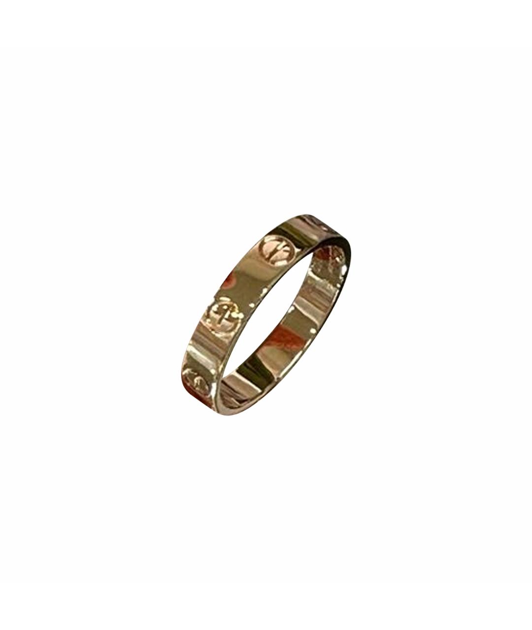 CARTIER Золотое кольцо из розового золота, фото 1