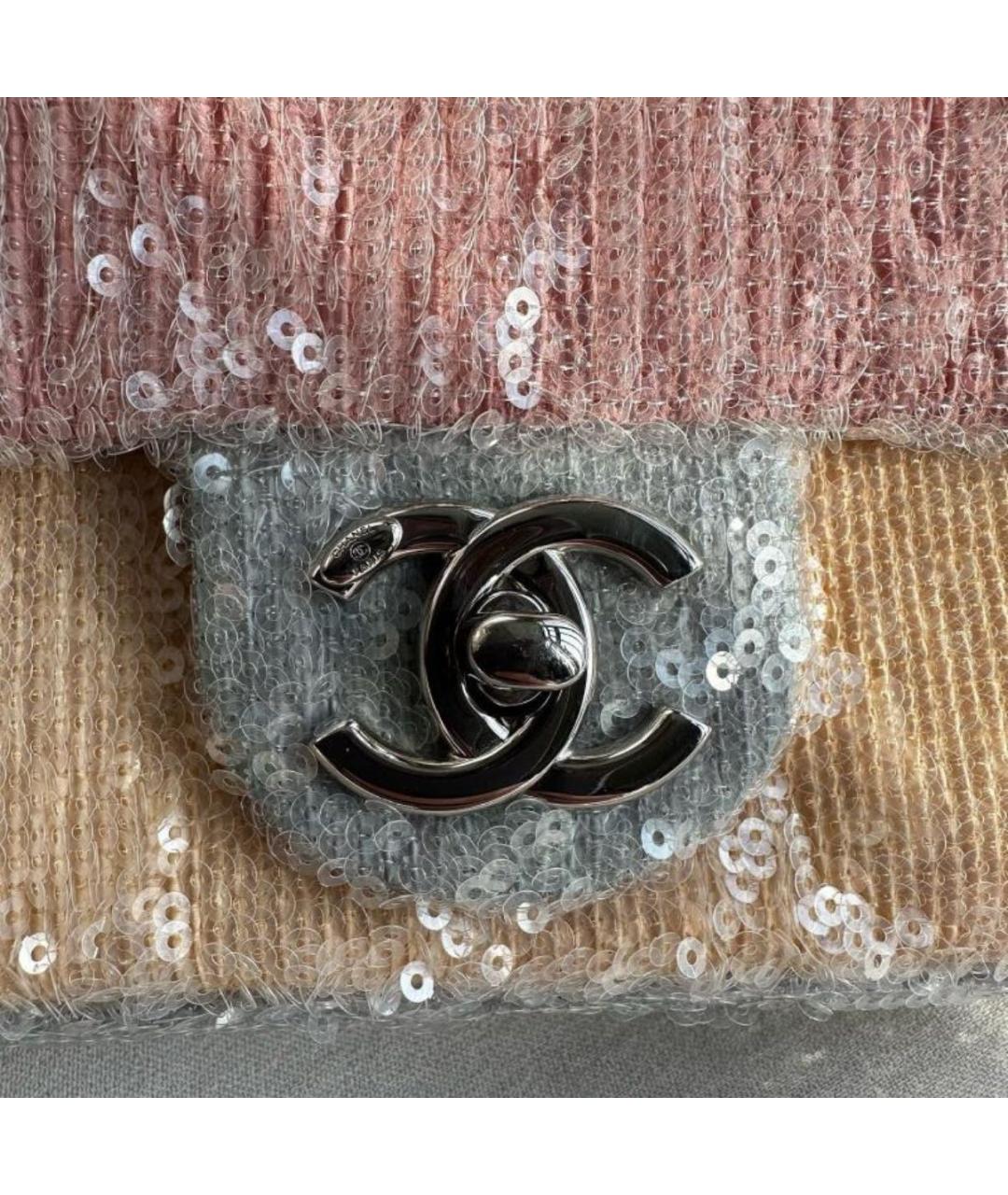 CHANEL Розовая сумка через плечо, фото 8