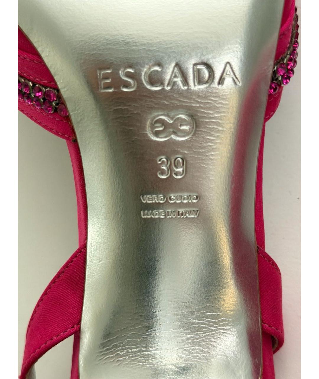 ESCADA Розовые мюли, фото 5