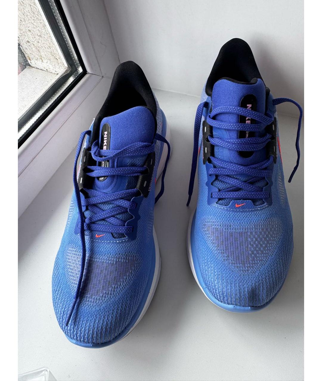 NIKE Синие синтетические кроссовки, фото 2
