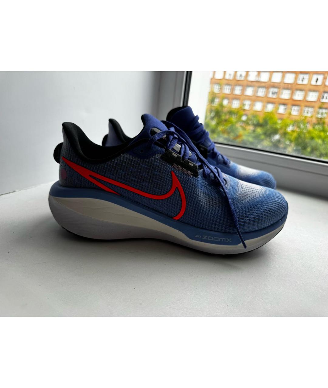 NIKE Синие синтетические кроссовки, фото 8