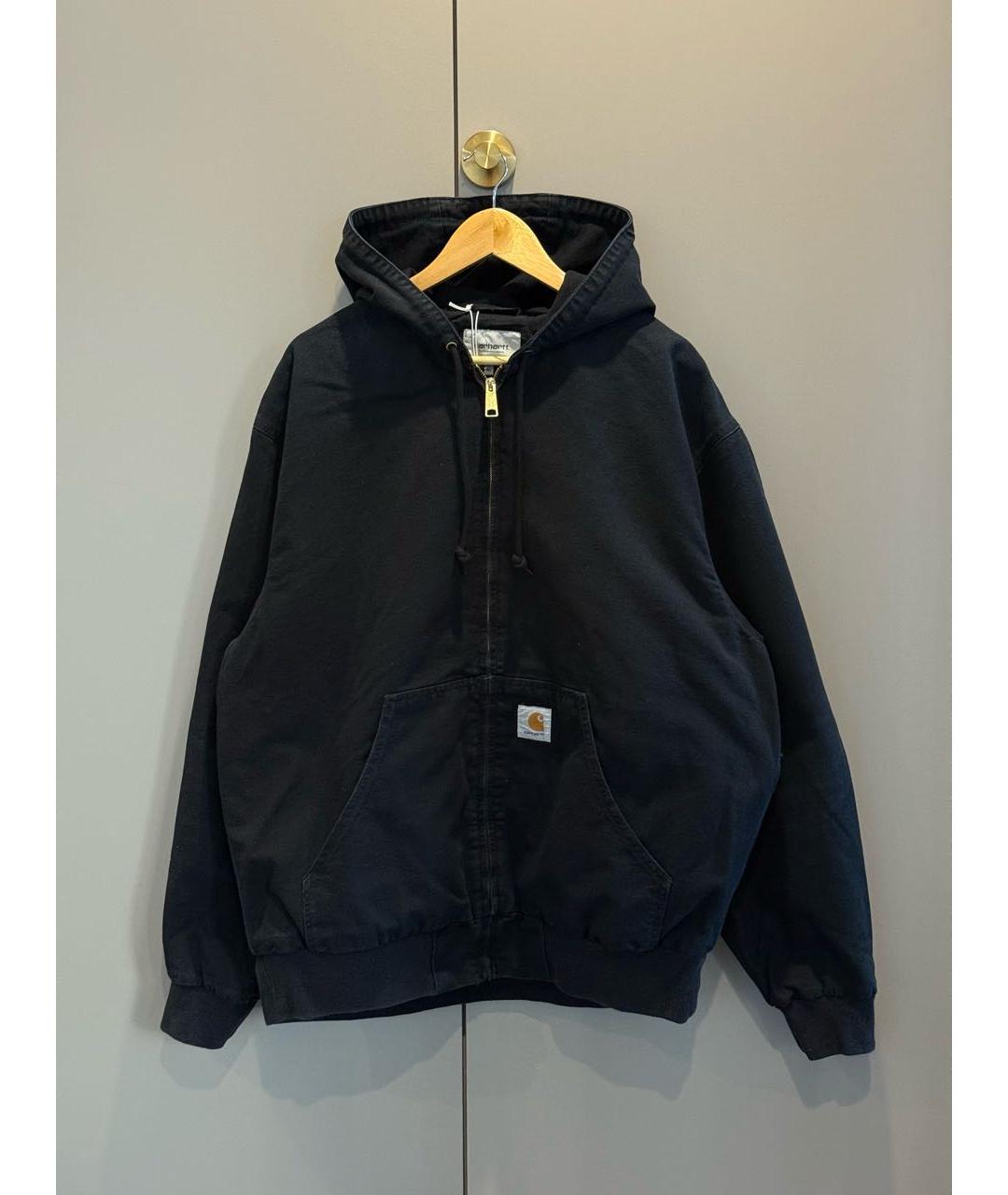 CARHARTT WIP Черная хлопковая куртка, фото 9