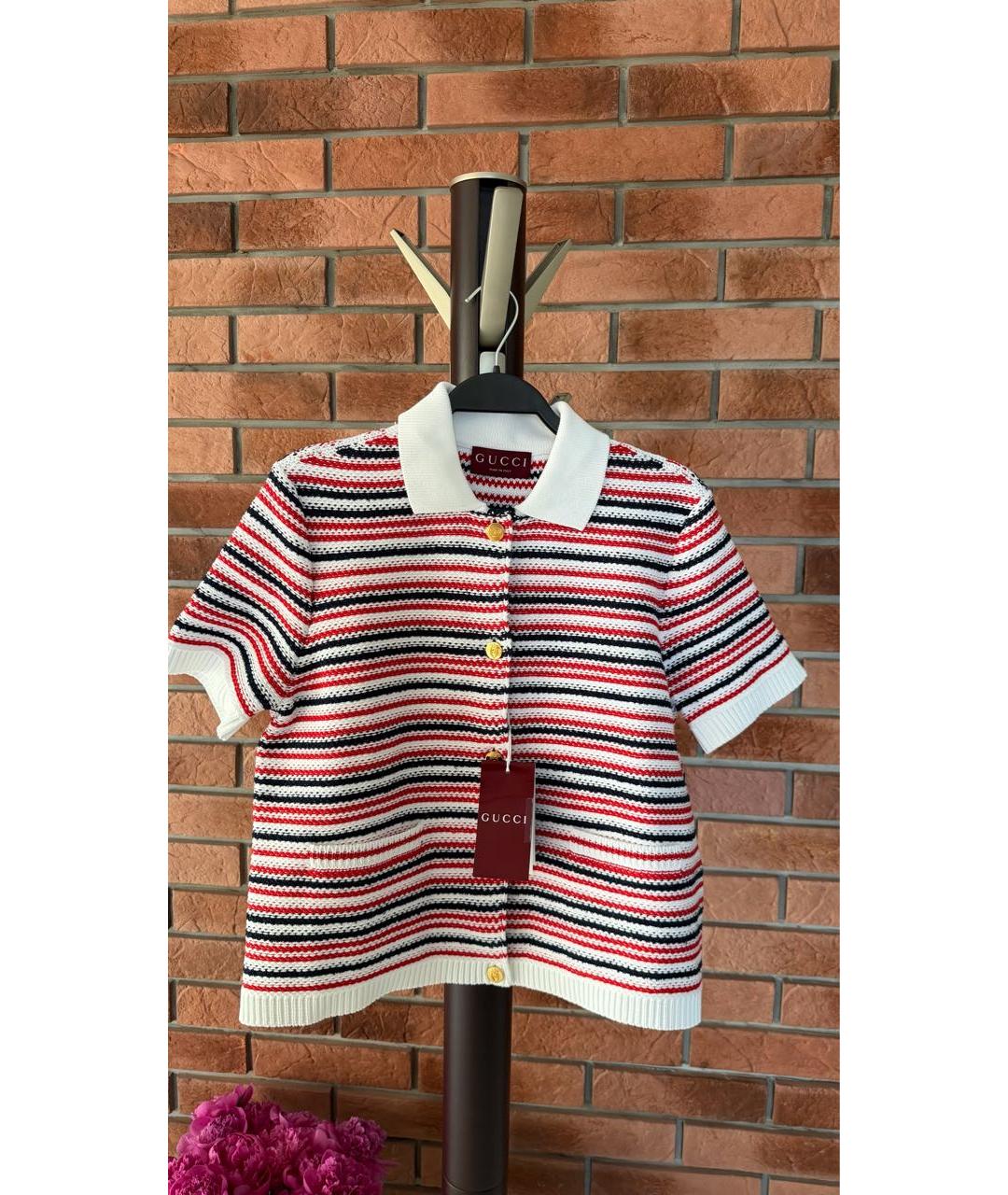 GUCCI Мульти хлопковая рубашка, фото 7